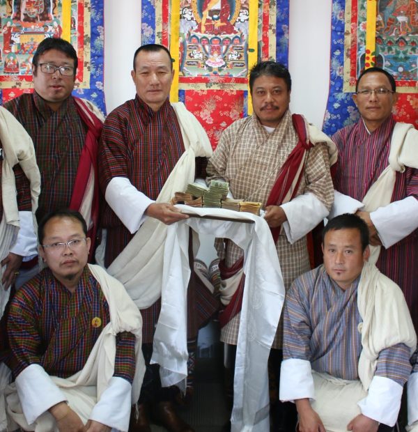 Donation Received from Punakha Dzongkhag